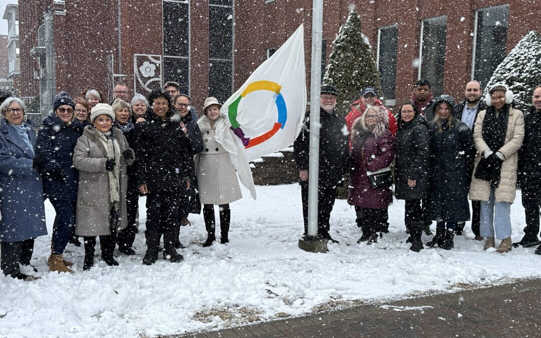 Levée du drapeau de la francophonie